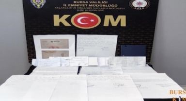 Bursa’da tefeci operasyonu: 4 gözaltı