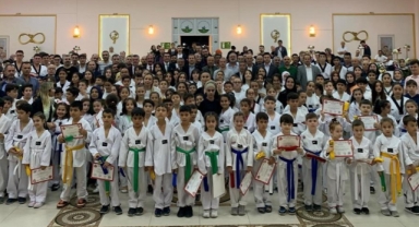 Bursalı 116 sporcu kuşak sınavından başarıyla geçti