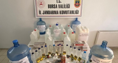 jandarmadan sahte rakı operasyonu
