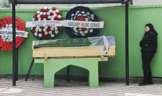 Kalbine yenik düşen konservatuvar öğrencisine son görev