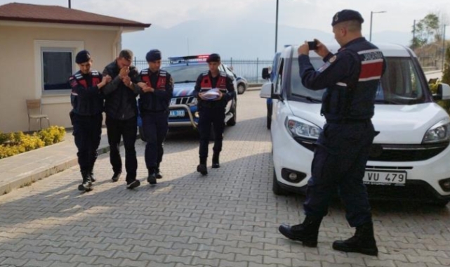 Mazgal hırsızları jandarmadan kaçamadı