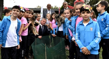 Öğrenciler Can Dostlarıyla Buluştu