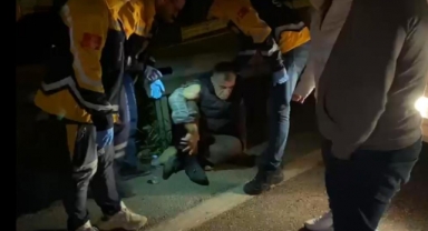 Önünü kestikleri kamyonun şoförünü dövdüler