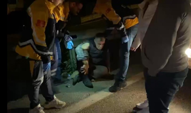 Önünü kestikleri kamyonun şoförünü dövdüler