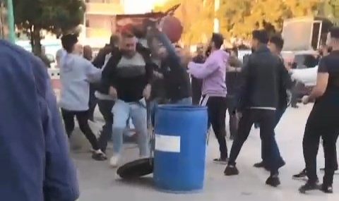 Ortalık savaş alanına döndü