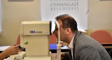 Osmangazi Belediye personeli sağlık taramasından geçti