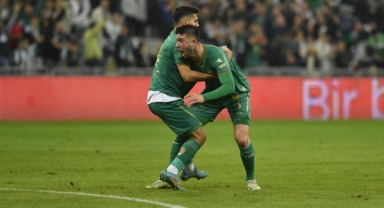 Bursa derbisi'ni kazanan Bursaspor
