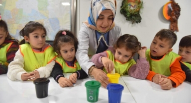 Yıldırım Belediyesi’nden miniklere çevre dersi