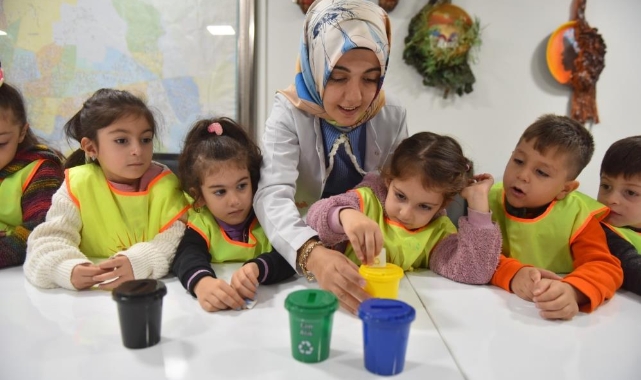 Yıldırım Belediyesi’nden miniklere çevre dersi