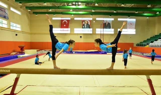 Yıldırım'da kış spor okullarına yoğun ilgi