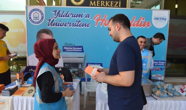 Yıldırım’dan üniversitelilere sıcak karşılama