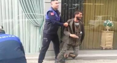 Zabıta'nın dilenci ile imtihanı