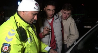 17 yaşında alkollü sürücü polise böyle dil döktü