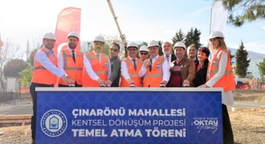 Çınarönü’nde ‘modern yaşam’ın temeli atıldı