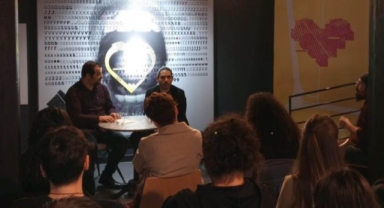 Doğu Yücel ile Edebiyat Müzesi’nde söyleşi