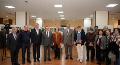 ‘Geçmişe gittikçe büyüyen şehir: Tokat’ sergisi BUÜ’de açıldı
