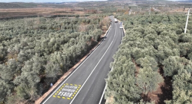Gölyazı yolu sil baştan yenilendi