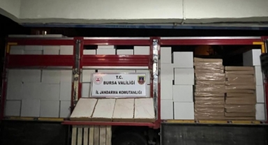 Jandarmadan 3 milyon 400 bin kaçak makaron operasyonu