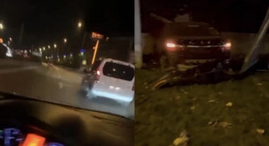 Kaza anını saniye saniye kaydetti