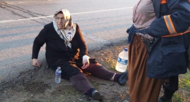 Kaza ihbarına giden muhabir, abisi ile karşılaştı
