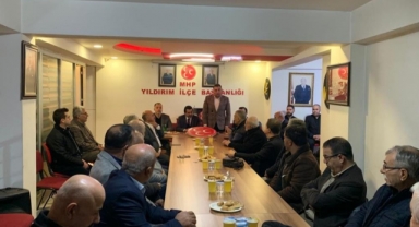 MHP Yıldırım İlçe Teşkilatı istişare toplantısı düzenledi
