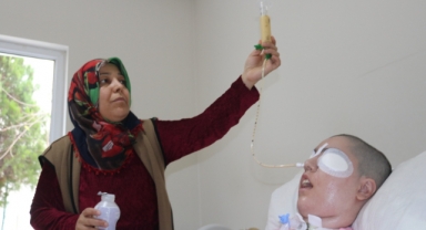 12 yıldır yaşam mücadelesi veriyor