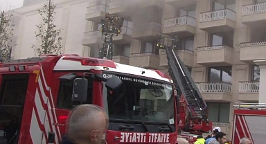 Çırağan sarayı otel bölümünde yangın!