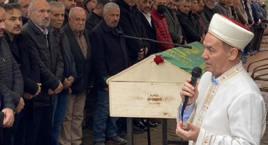Düşen uçağın pilotu son yolculuğuna uğurlandı