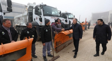 İnegöl Belediyesi kış hazırlıklarını tamamladı