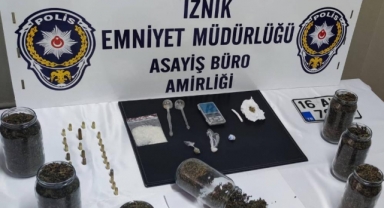 İznik’te uyuşturucu operasyonu: 3 tutuklama