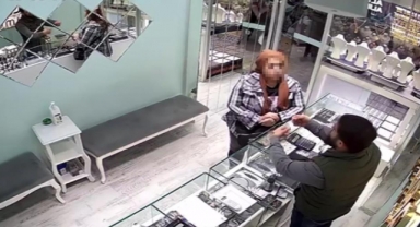 Kuyumculara sahte zincir satan şüpheli kıskıvrak yakalandı