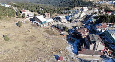 Uludağ yeni yıla kar olmadan giriyor