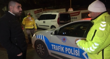 Uygulamadan kaçtı çıkmaz sokakta yakalandı
