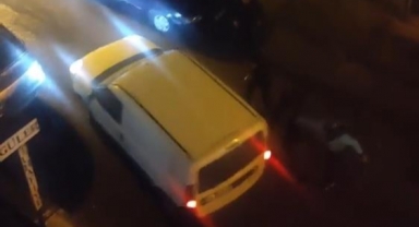 Alacak-verecek kavgası kameralarda