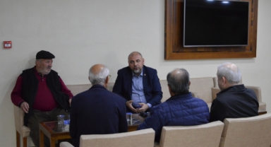 Başkan Aydın Cuma Buluşmaları'nda Misafirleriyle Görüştü.