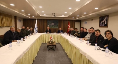 Başkan Taban yerel medya mensupları ile buluştu