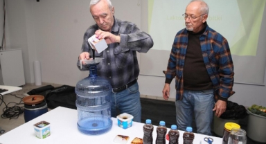 Bokaşi kompostu yapımını öğrendiler