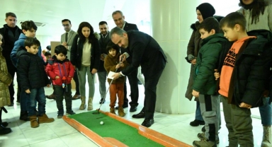 Bursa’da çocuklar tatilin keyfini çıkardı