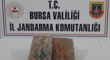 Bursa’da tarihi eser operasyonu