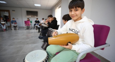 Çocuklar önce ritim tuttu sonra drama eğitimi aldı