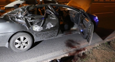 Diyarbakır'da feci kaza:1 şehit, 5 yaralı