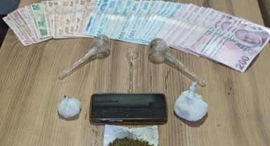 Evde uyuşturucu ticaretine polis darbesi