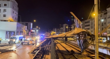 Fırtına metro seferlerini durdurdu