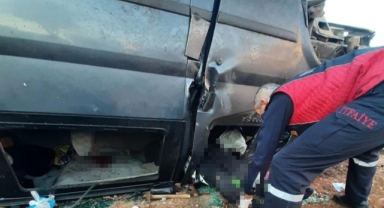 Mardin'de feci kaza:6 ölü 5 yaralı