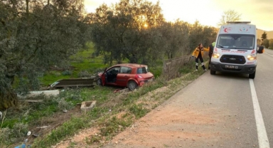 Orhangazi'de trafik kazası: 2 yaralı