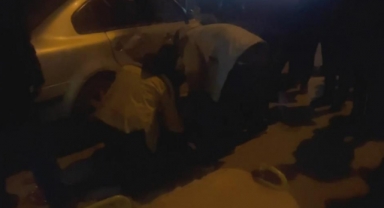 Otomobil ile motosiklet çarpıştı: 1 ağır yaralı