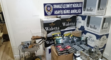 Polisten kaçak tütün operasyonu: 1 gözaltı