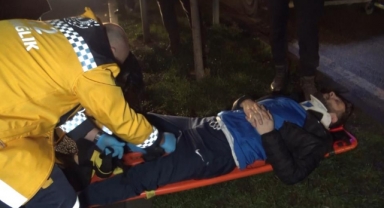 Polisten kaçarken kaza yaptı:1 ölü, 4 yaralı