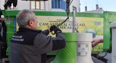 Yıldırım’da 4 bin 350 ton atık cam toplandı