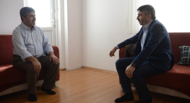 Başkan Yılmaz'dan depremzedelere ziyaret